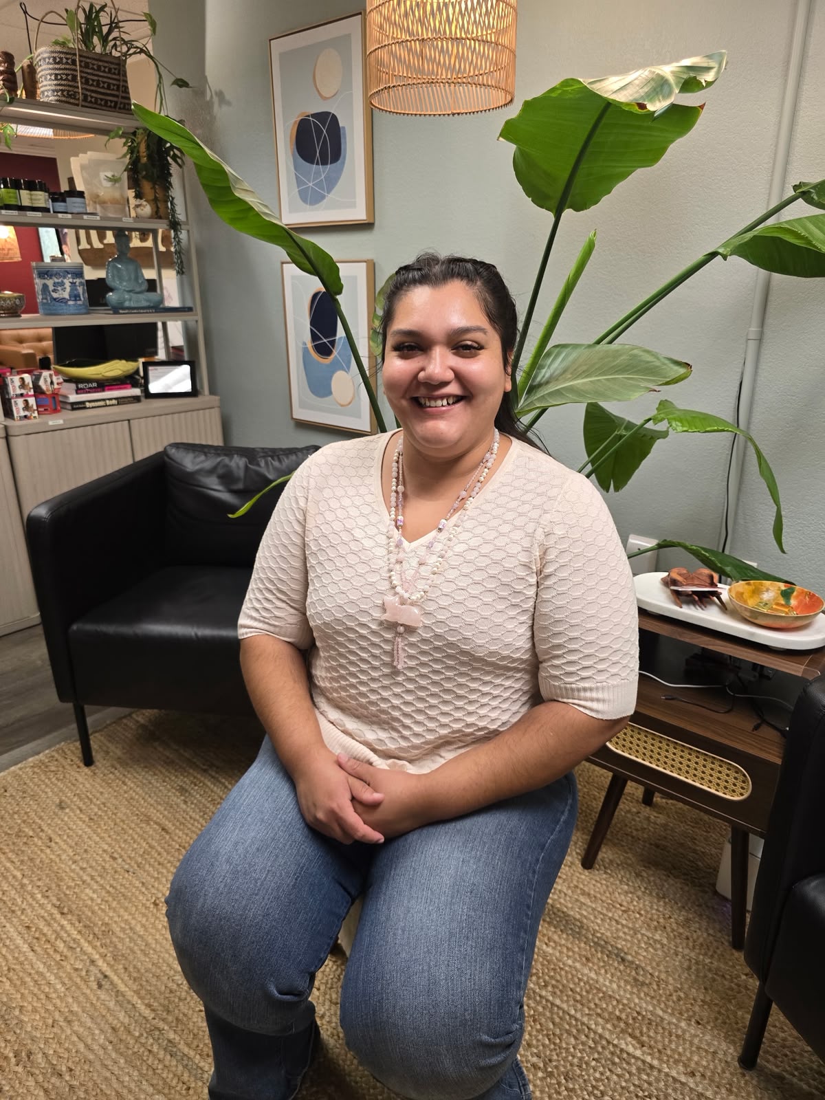 Santa Rosa Medical Massage — client lounge stripe